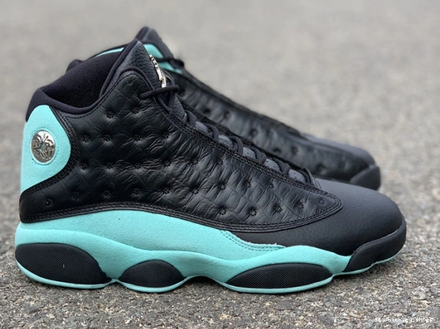 Cheap Island Retro 13 Black Air Jordan Green 414571-030 0722